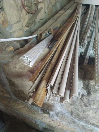 Perfiles plástico para azulejar alicatar esquinas