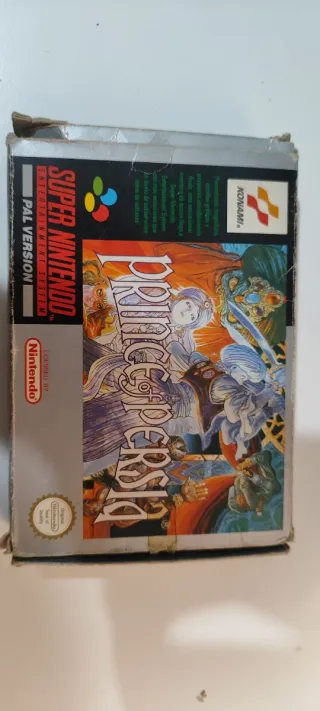 Prince of Persia SNES PAL Version