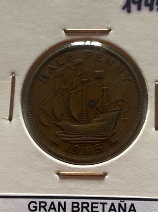 Lote 12 monedas Gran Bretaña