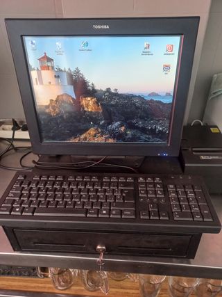 TPV Táctil Toshiba Negro
