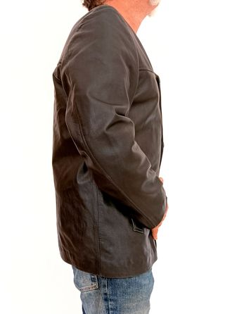 Chaqueta Piel Negra Talla M