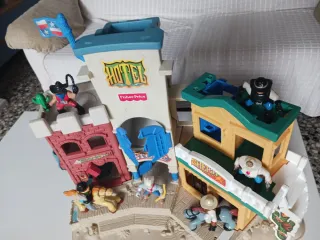 Juego de pueblo del Oeste Fisher-Price