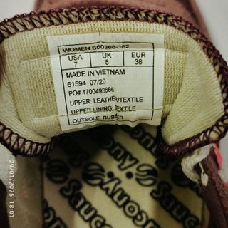Scarpe Saucony Jazz Prugna e Rosa