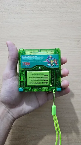 Game Boy Advance SP Zelda Minish Cap IPS