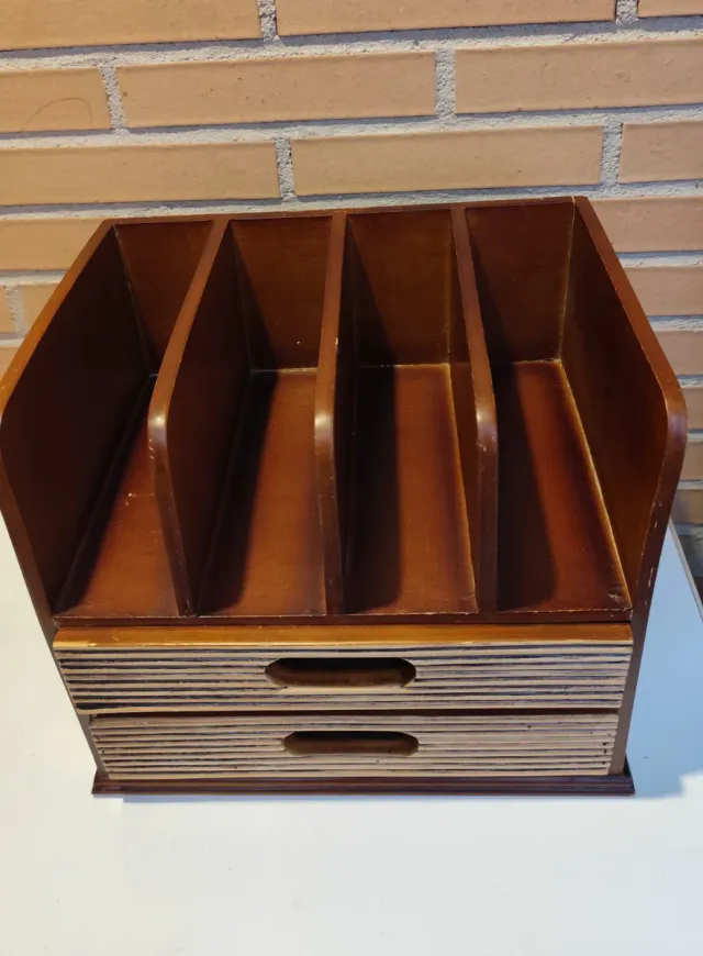 Mueble organizador de madera