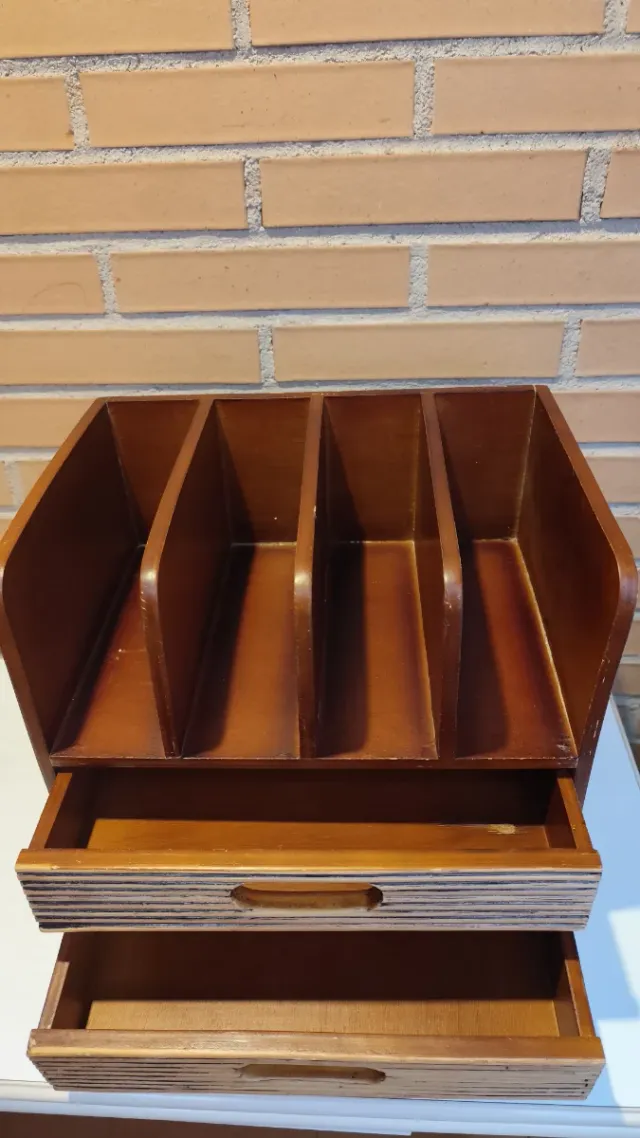 Mueble organizador de madera