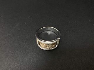 anillo oro 18k con piedra con diamante