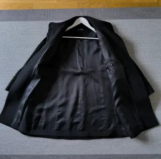 Abrigo lana Massimo Dutti doble botonadura