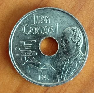 Lote 25 Pesetas SIN CIRCULAR
