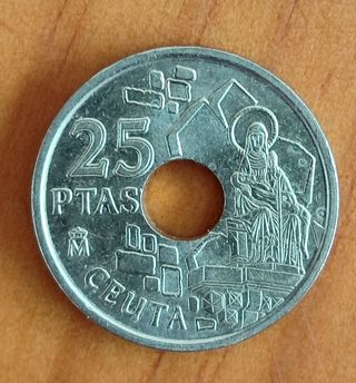 Lote 25 Pesetas SIN CIRCULAR