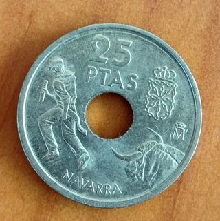 Lote 25 Pesetas SIN CIRCULAR