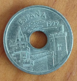 Lote 25 Pesetas SIN CIRCULAR