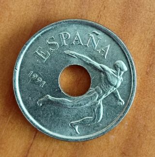 Lote 25 Pesetas SIN CIRCULAR