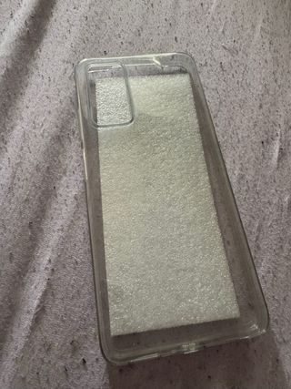 Funda Redmi Note 11 Pro Transparente/azul gris