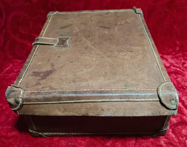 Maleta de piel vintage