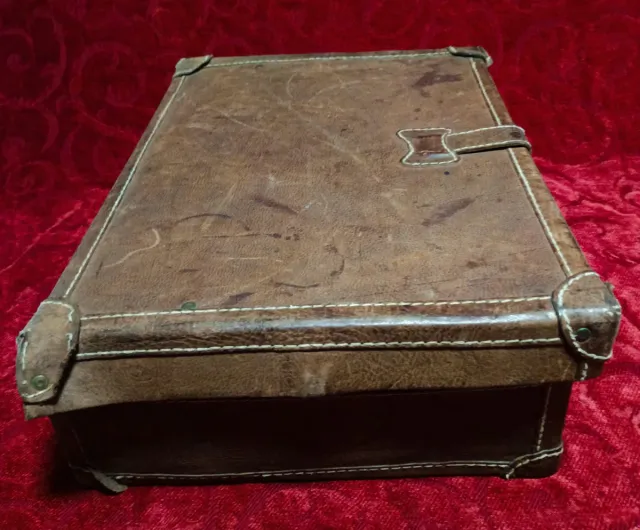 Maleta de piel vintage