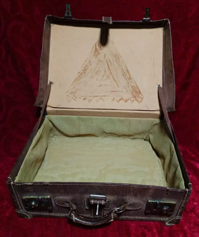 Maleta de piel vintage