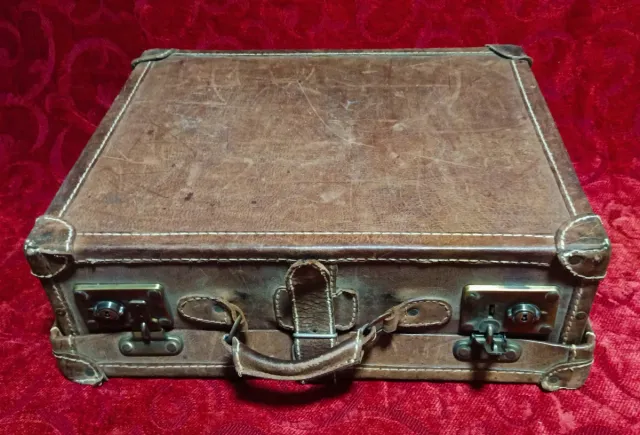 Maleta de piel vintage