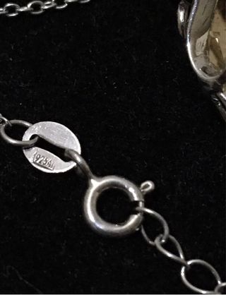 Colgante y cadena Plata 925 con Cuarzo Facetado 