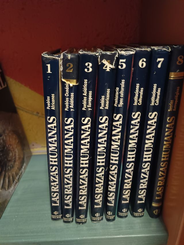 Colección Las Razas Humanas (8 tomos)
