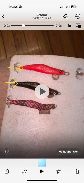 5 Poteras de pesca