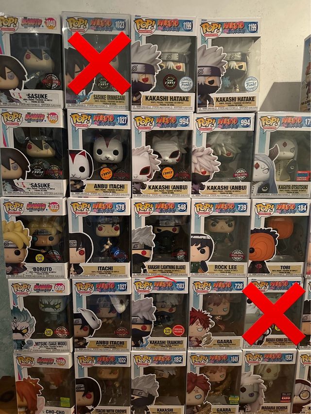 Funko Pop Naruto Shippuden Colección