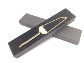 manita oro 18k con piedra con circonita