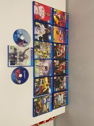 Lote Juegos PS4: FIFA, GTA, NBA, PES, Rocket Leagu