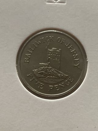 Lote 11 monedas Jersey
