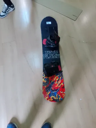 Tabla Snowboard Stuff Flame L125