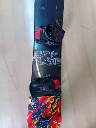 Tabla Snowboard Stuff Flame L125