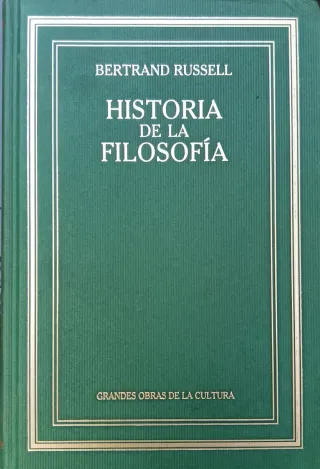 Historia de la Filosofía. Bertrand Russell.