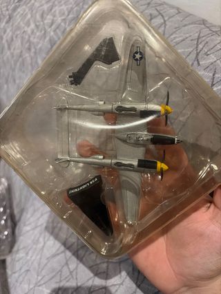 Maqueta Avión P38 Lightning Metal 1:115