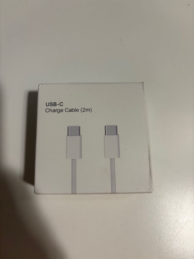 Cable USB-C a USB-C 2m