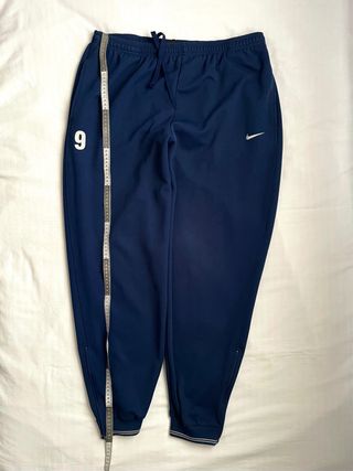 Pantalón Jogger Nike Ancho Azul Marino Vintage L
