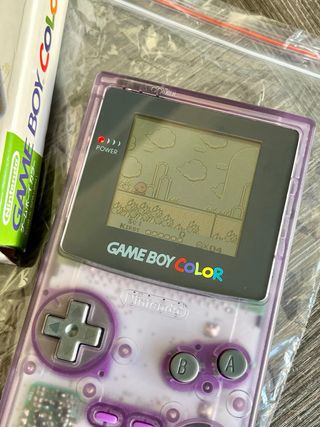 Nintendo Game Boy Color Morado Transparente