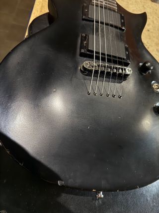 Ltd K-500 Guitarra Eléctrica Negra
