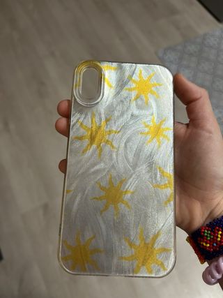 Funda iPhone XR Soles Dorados