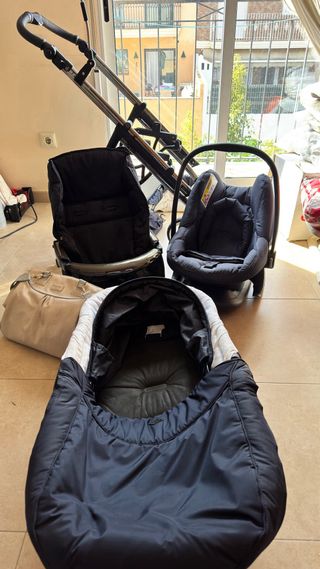 Cochecito Bebecar B3 Trío.
