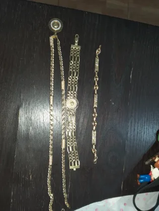 Conjunto de Joyas de Oro 18kl