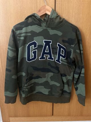 Sudadera Gap Camuflaje Talla XL (13-15 años)