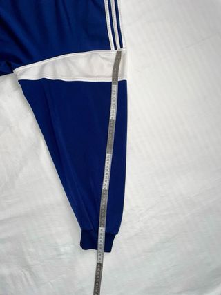 Chaqueta Adidas Vintage 90s Azul Marino y Blanca L