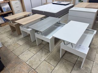 Mesa Elevable: Diseño Nórdico en 4 Tonos