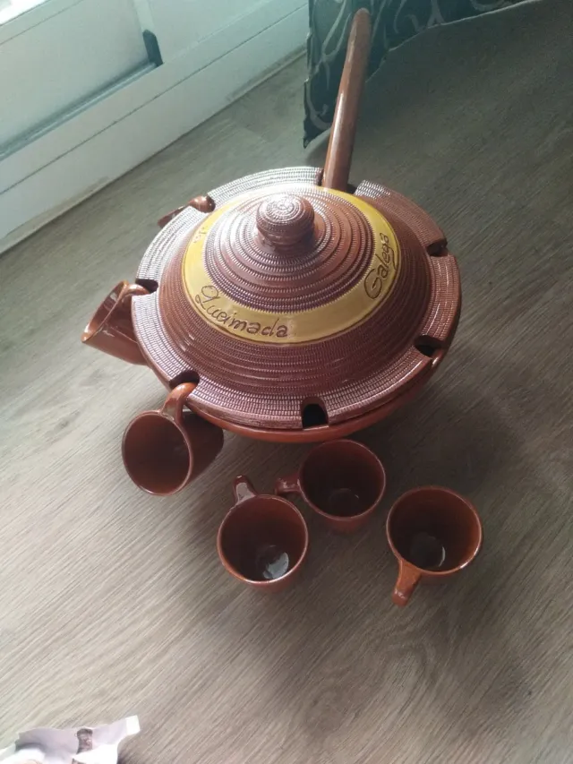 Pote Queimada Galega Terracota
