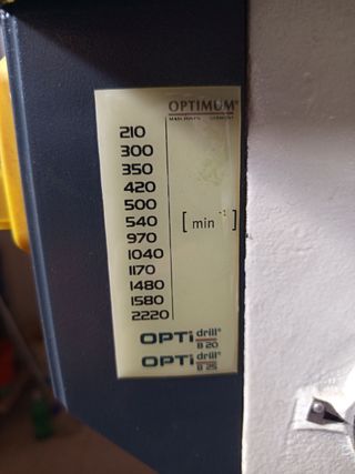 Taladro Columna Optidrill B20