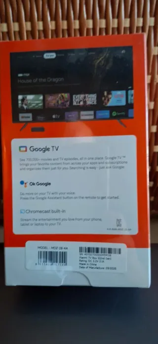 Xiaomi TV Box S 2nd Gen 4K Google TV
