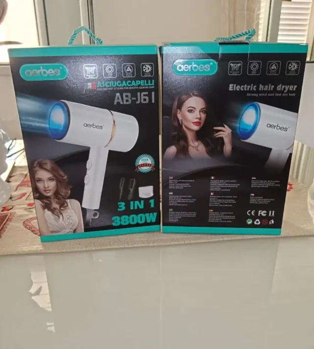 Asciugacapelli Aerbes AB-J61 3800W