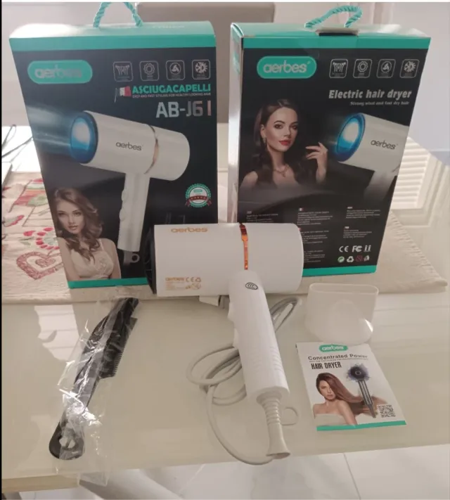 Asciugacapelli Aerbes AB-J61 3800W