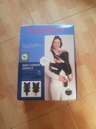 Mochila Portabebés BabyBjörn Miracle