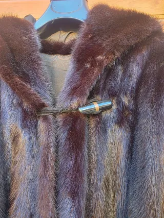 Cappotto vintage pelliccia elegante